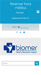 Mobile Screenshot of biomer.cl