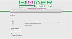 Desktop Screenshot of biomer.hu